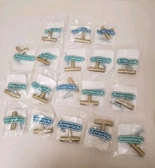 *18* Amerock 1-15/16 in. Modern Golden Champagne Bar Cabinet Knobs (BP19009BBZ)