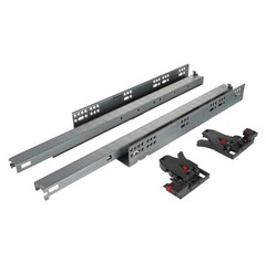Riex Undermount Drawer Slides Full Extension soft-close synchro 88 lbs (6 pairs)