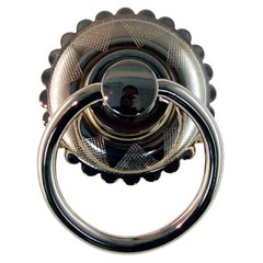 FURNITURE Hardware Solid Brass 1-3/4″ Dia. Polished Nickel Drawer Drop Ring Pull