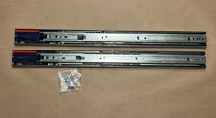Knape & Vogt KV8450FMB20 Ano 20” Soft-Close Full Extension Drawer Slides – Pair