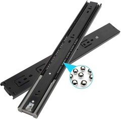 Probrico Soft Close Full Extension Drawer Slides Ball Bearing Side or Rear Mount