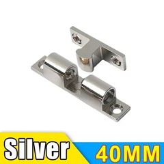 6PCS Brass Double Roller Ball Catch Latch Adjustable Cabinet Closet Door Catch