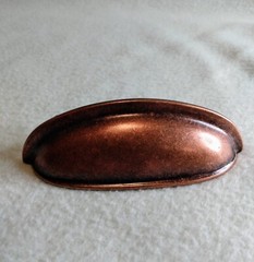 NEW Top Knobs M367 Antique Copper Somerset 3″ CC Cup Cabinet Pull ~ 11 available