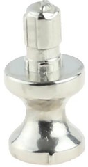 (12 Pack) Nickel Mounting Stem for Knob Making or Box Foot