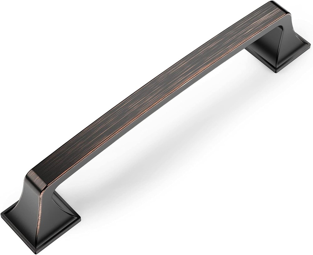 10 Pack Oil Rubbed Bronze 5 Inch(128mm) Hole Centers Kitchen Cabinet Pulls