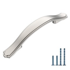 30 Pack Satin Nickel Cabinet Handles 3 Inch Pulls for Kitchen & Dresser