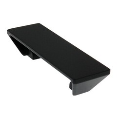 P3070-MB Matte Black 2 1/4″cc Flat Smooth Cabinet Handle Pulls Hickory Encore