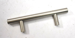 Lot of 10 Elements Naples Cabinet Pulls Satin Nickel Finish 3″ Center To Center