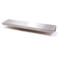 Cabinets Drawers Edge Pulls – 8-Pack, 6 Overall Length, Brushed Nickel, Conce…