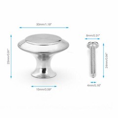 20PCS Cabinet Knobs Drawer Pulls Door Handles Kitchen Hardware Brushed Nickel