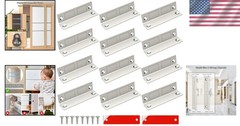 12 Pack Ultra Thin Cabinet Magnetic Door Catches