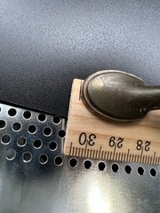 Wood/Metal Brass Color Cupboard/Drawer Cabinet Pull Handles Holes 3″ on Center
