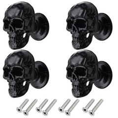 FANYUN 4 Pack Long 1.5 inch,Width 1.34 inch,Height 0.45 inch, Black 4