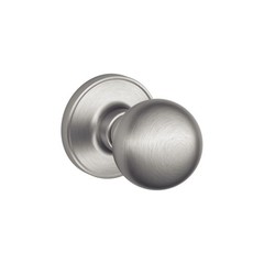 J10 Corona Passage Knob Lock, Satin Stainless Steel