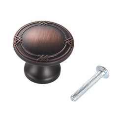25 PCS Omega Kitchen Bath Cabinet Knobs Knob ORB Bronze 33MM 1 3/8 902-ORB