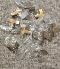 Homdiy Brushed Nickel Cabinet Knobs 10 Pack Kitchen Knobs for Cabinets – HD201SN