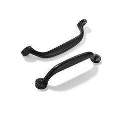 CABDM 10 Pack 3-1/2 inch Hole Center 3-1/2″(89mm) Center, Matte Black