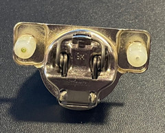 NEW! MEPLA Hinge – 9M – Nickel Face Frame w/ 348.258.00.13 Mounting Plate
