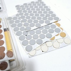 1040 PVC Fastcap Peel and Stick Cover Caps 9/16″ – 1″ 14mm VARIOUS COLORS
