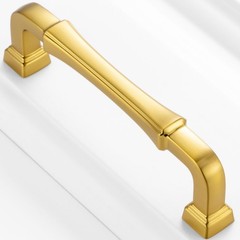 10 Pack 3-3/4 Inch Brushed Gold Cabinet Pulls Gold Cabinet Handles Gold Drawe…