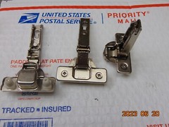 LOT OF 8 Hafele Salice C2R9A99 Series 200 Self Close Concealed Hinge 329.03.558