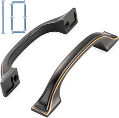 KOOFIZO 10 Pack 3 Inch Oil Rubbed Bronze Kitchen Cabinet Pulls Rubbed Bronze Cab