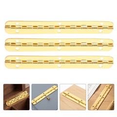 8PCS Gold Piano Hinge – 3.94×0.59 Inch Iron Continuous Heavy Duty Hinge with