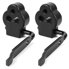 4PCS Exhaust Muffler Rubber Isolator Hanger with Support Bracket – Compatible