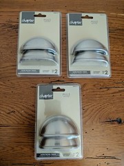 Lot of 6 (3 pairs) Satin Nickel Drawer Pulls ~ Chapter 2000121 – Hardware incl