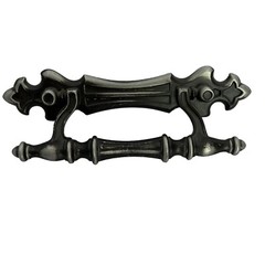 Vtg Amerock Drawer Pull BP182-AS French Colony Antique Silver Pewter Bail