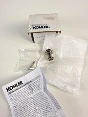 Kohler 72578-SN Artifacts Drawer Knob Polished Nickel New Open Box