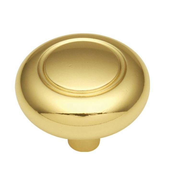 Belwith Hickory P209-UB Ultra Brass 1 1/4″ Mushroom Cabinet Knob Pulls Eclipse