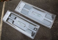 2x 2 pack IKEA BERGHALLA Aluminum Drawer Pull Handles 9 1/4″ Grey 103.228.54 New