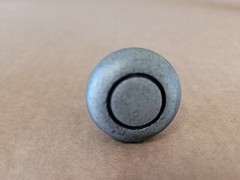 Colonial Bronze #1920 Distressed Pewter 1.25 In Round Knob For Cabinets