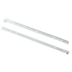 25 Pairs-Euro Drawer Slide 32mm System Epoxy Covered Glides Roller Runners