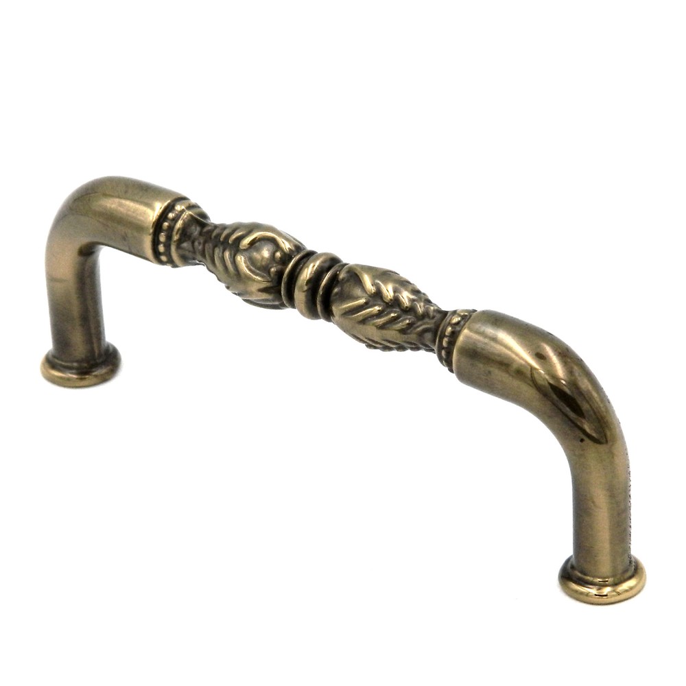 Sherwood Antique Brass Solid Brass 3″cc Handle Pulls F137 Keeler Savannah