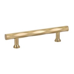 LOT OF 5 – Emtek 86429US4 Tribeca 4″ Center to Center Bar Cabinet Pull