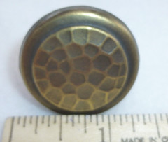 Lot of 8 P7311-BA Antique Brass 1 1/4″ Rustic Cabinet Knob Pulls Hickory Belwith