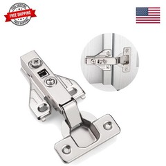 1 Pairs （2 Pack） Soft Close Kitchen Cabinet Door Hinges fit for Face Frame Ca…