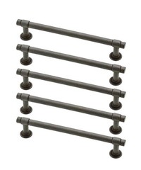 Franklin Brass Francisco 5-Pack Cabinet Handles 5-1/16″ Hole Center Pulls Bronze