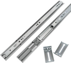 22 Inch Heavy Duty Soft Close Drawer Slides 1 Pair Full Extension Ball Bearing D