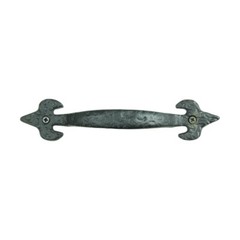 Fleur De Lis Wrought Iron Cabinet Pull 7 1/4″ in. | Renovator’s Supply