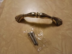 Lot Of 25 Hickory Hardware Arched Cabinet/ Drawer Pulls Ultra Brass