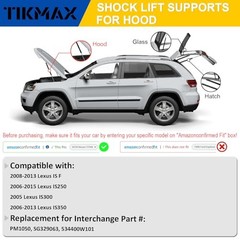Front Hood Struts for Lexus IS250 IS350 2006-2015, IS300 2005, is F 2008 PM1050