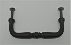 Period Brass FKI Hardware Group P9719-19 Pull Dark Rubbed Bronze New 94B