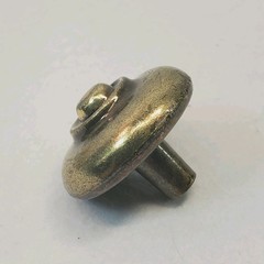 Set 6 Vintage Early American N264 0 Cabinet Drawer Knob Pulls w/screws