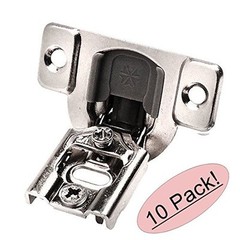 *10 Pack* Cosmas Cabinet Compact Concealed Soft-Close Euro Style Hinge 35007