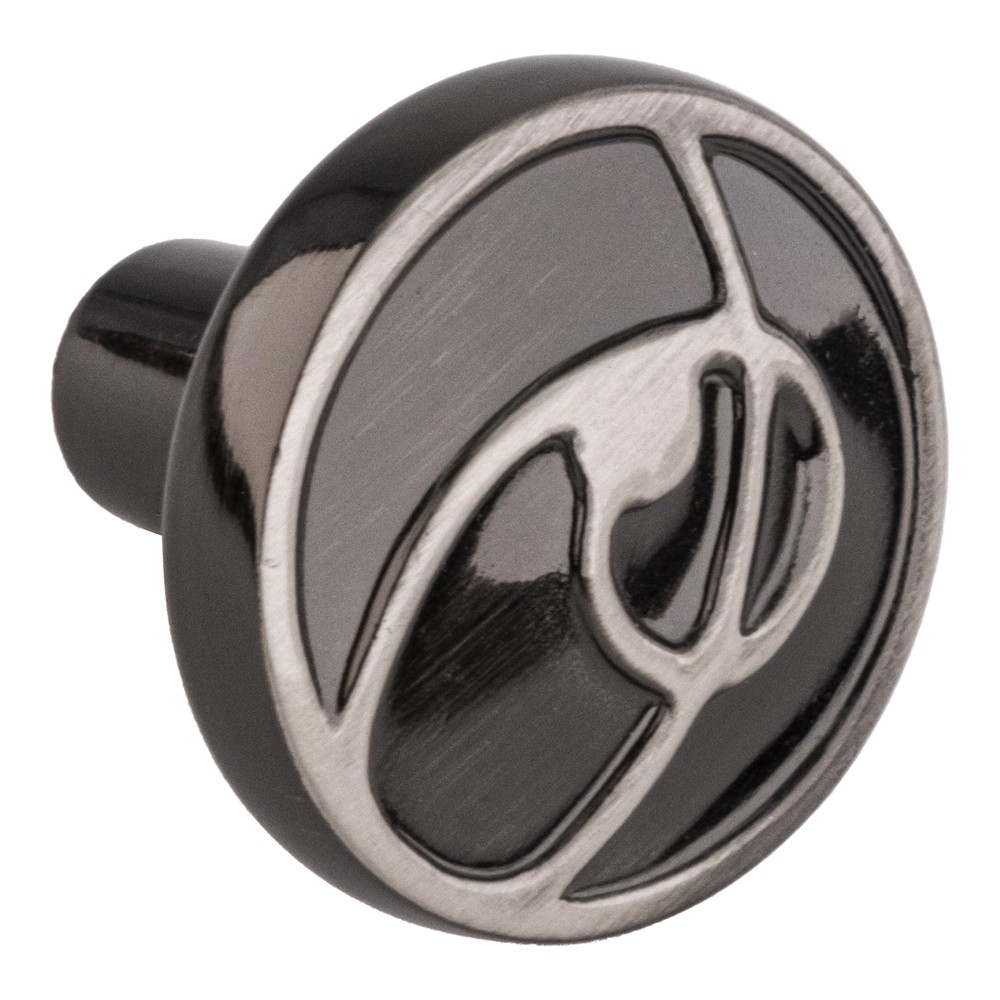 Pewter Ambrosia Transitional Mushroom Cabinet Knob 1-3/16″ Diameter – pack of 5