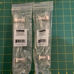 2 Liberty 5-1/16 in Acrylic Polished Nickel & Clear Cabinet Drawer Pull