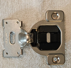 Blum 110º Cabinet Hinge Compact 34.355-01.01 face frame 22.01 1/2″ overlay